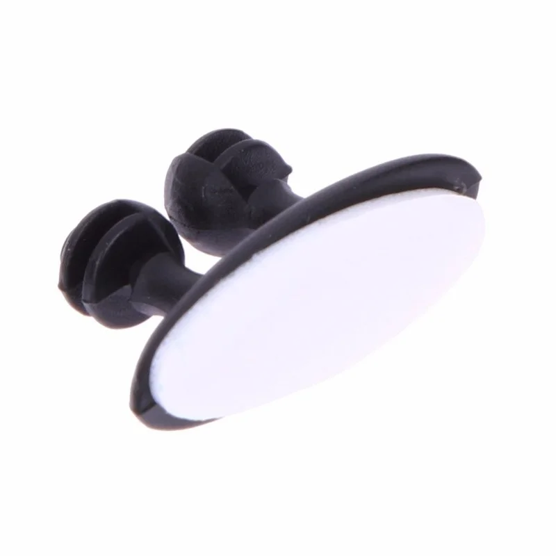 10Pcs/Lot Car Wire Cord Cable Holder Tie Clips Line Fixer Organizer Drop Adhesive USB Cable Car Clip Accessories