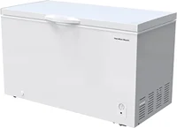 14 cu ft Chest Freezer - White, Large Storage for Families, Space-Saving Flat Back, Front Drain, Garage Ready By Hamilton Beach 1