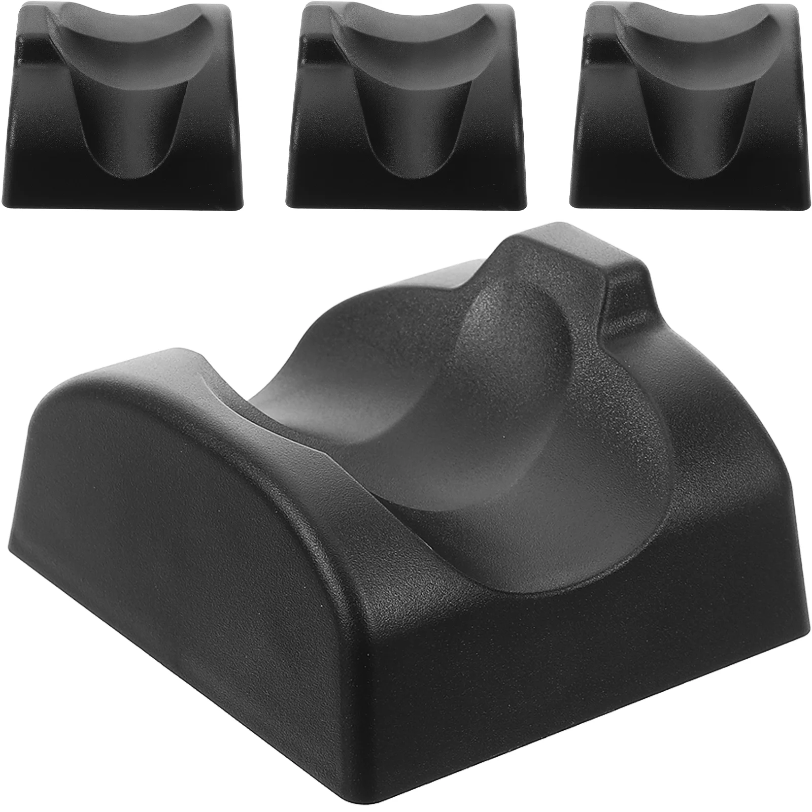 4 Pcs Ocarina Base Storage Rack Supplies Portable Stand Holding Instrument Musical Part Shelf Holder Plastic