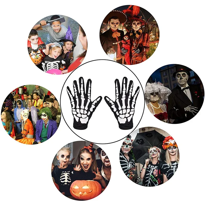 Game Sans Undertale Jack Skellington Gloves Cosplay Costumes Accessories Jack Mittens Anime Dress Apparel Around Props cosplay gloves cartoon gloves