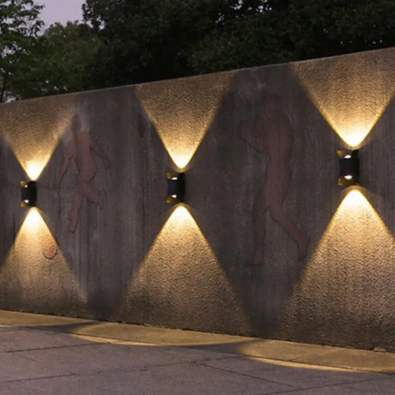 

Solar Wall Lights Outdoor Waterproof Street Decoration Wall Lighting LED Solar Power Porch Lamp For Villa Patio Garden Balcony