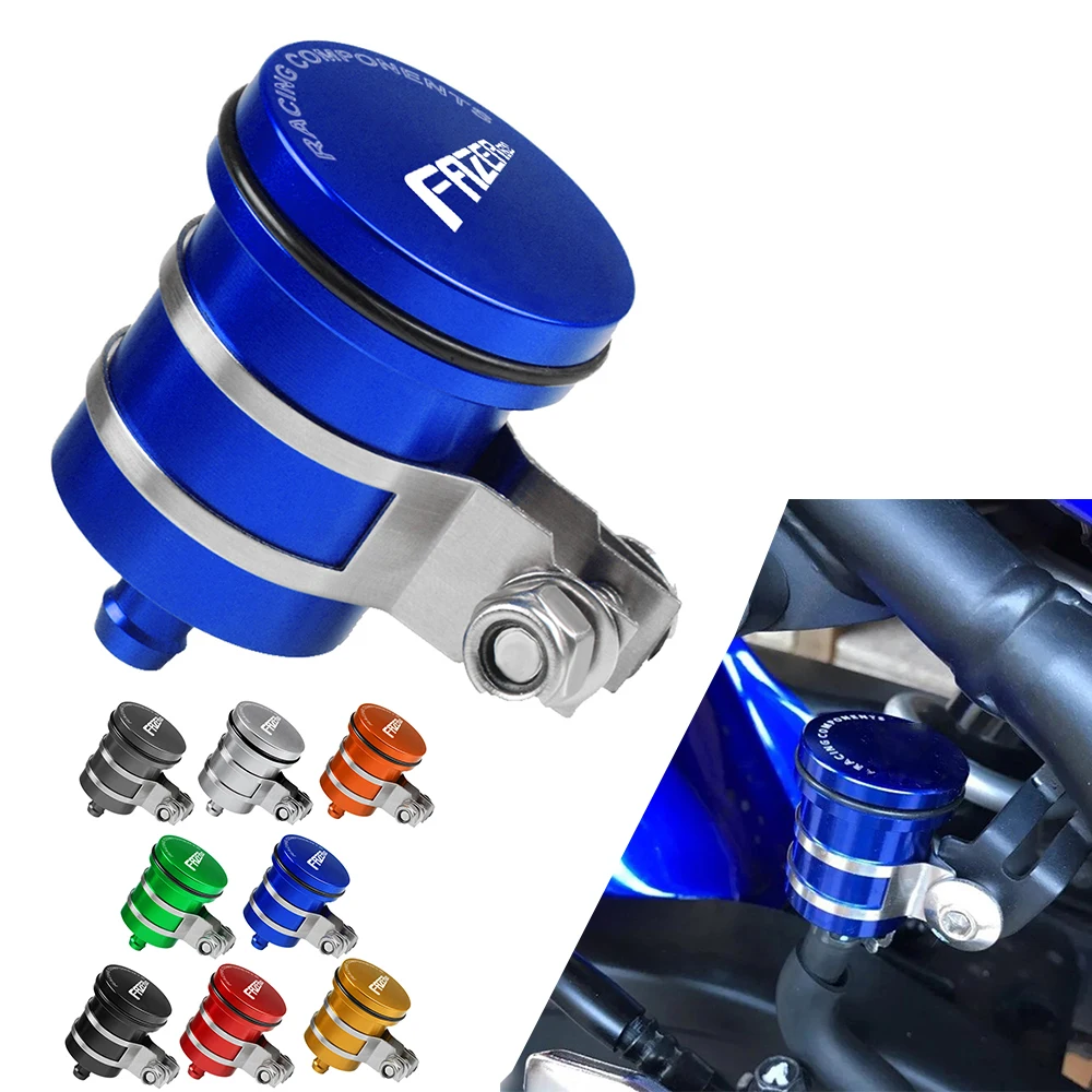 

Universal Motorcycle Brake Fluid Reservoir Clutch Cylinder Tank Oil Fluid Cup For Yamaha FAZER600 FZ6S/FZ6N FZ6R/FZ6 FAZER 2010