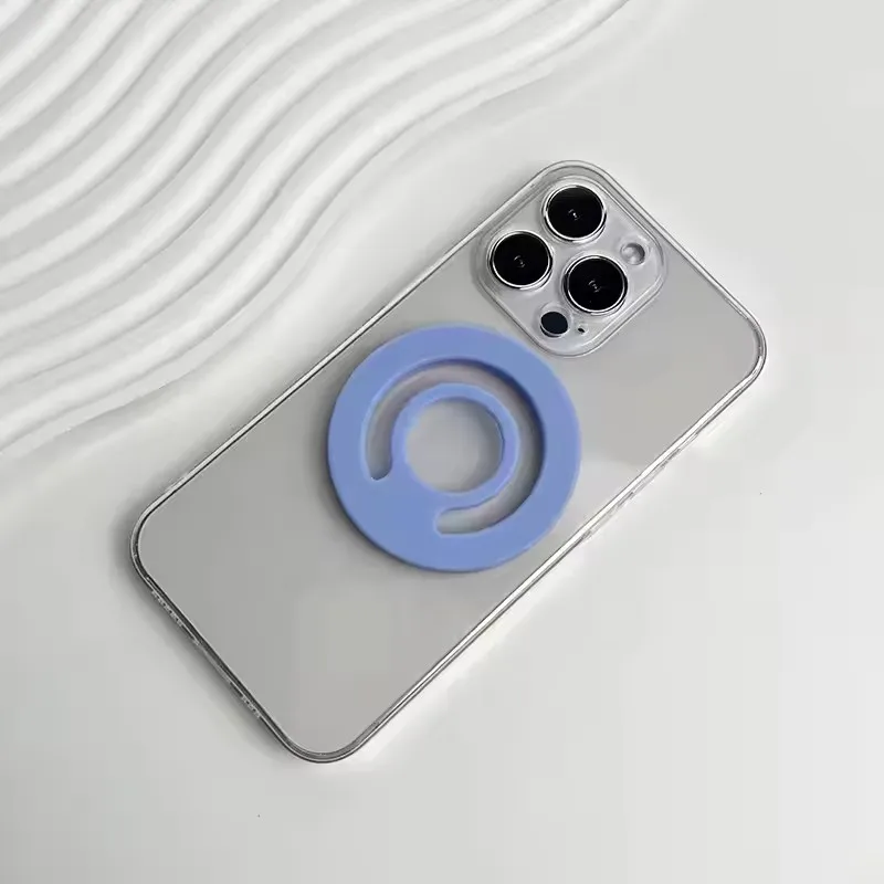Magnetic Silicone Phone Grip and Finger Ring Holder Strap
