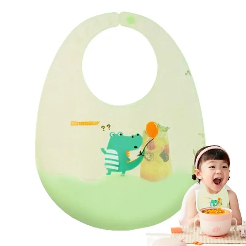 

Силиконовые нагрудники для мальчиков, эргономичные регулируемые безопасные прочные силиконовые нагрудники унисекс с приспособлением для чистки еды