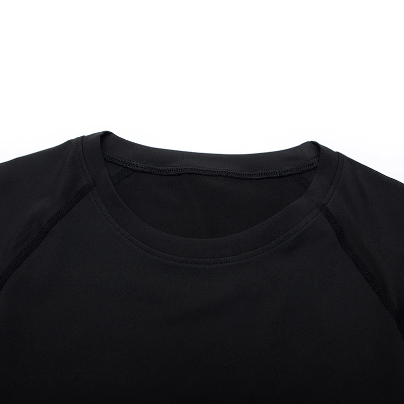 Compression Short Sleeve Shirt Men's Running Sports Top Quick Drying Gym Workout Summer Sportswear