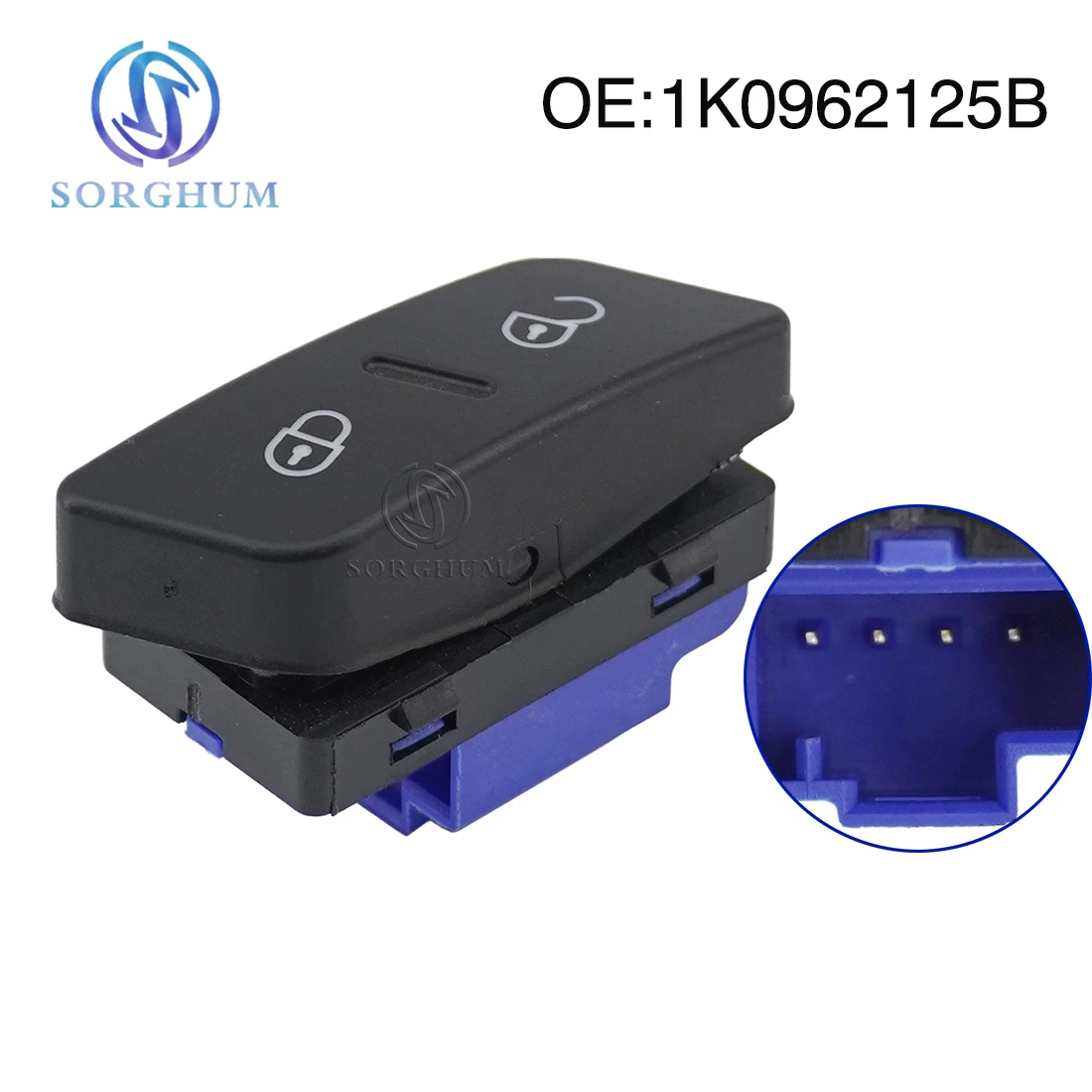 Car Central Door Lock Control Switch Controlling Button for VW