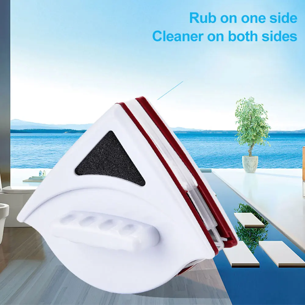 Magnetic Window Wiper Double Side 3-30mm Glass Cleaner Brush Tool Household Cleaning Tool Magnetic Window Cleaner window cleaning brush,window cleaner