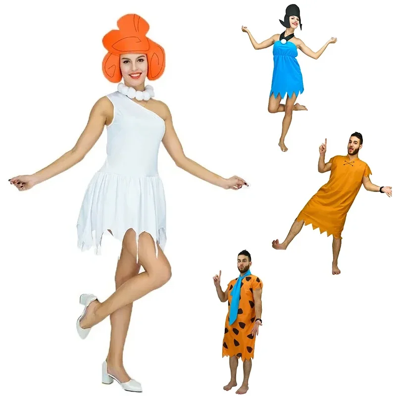 Costume Da Uomo Adulto Wilma Flintstone Da Donna