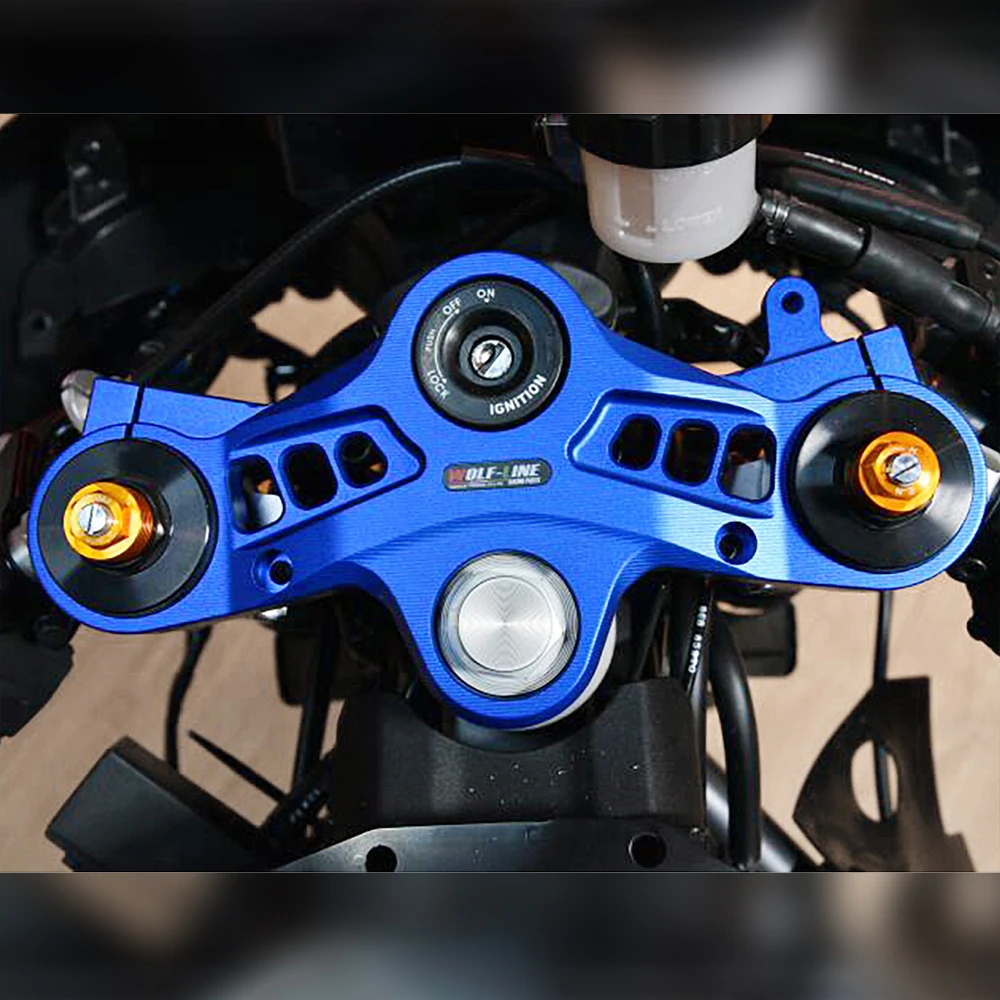 CNC-Vorderradgabel-Tieferlegung der oberen oberen Klemme für Yamaha YZF-R7 R7 2021 2022 2023 – Detail 3