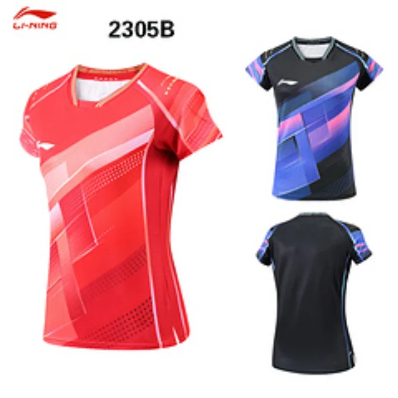 Table tennis outfit, new national team competition outfit, women's short sleeved suit, quick drying breathable training suit