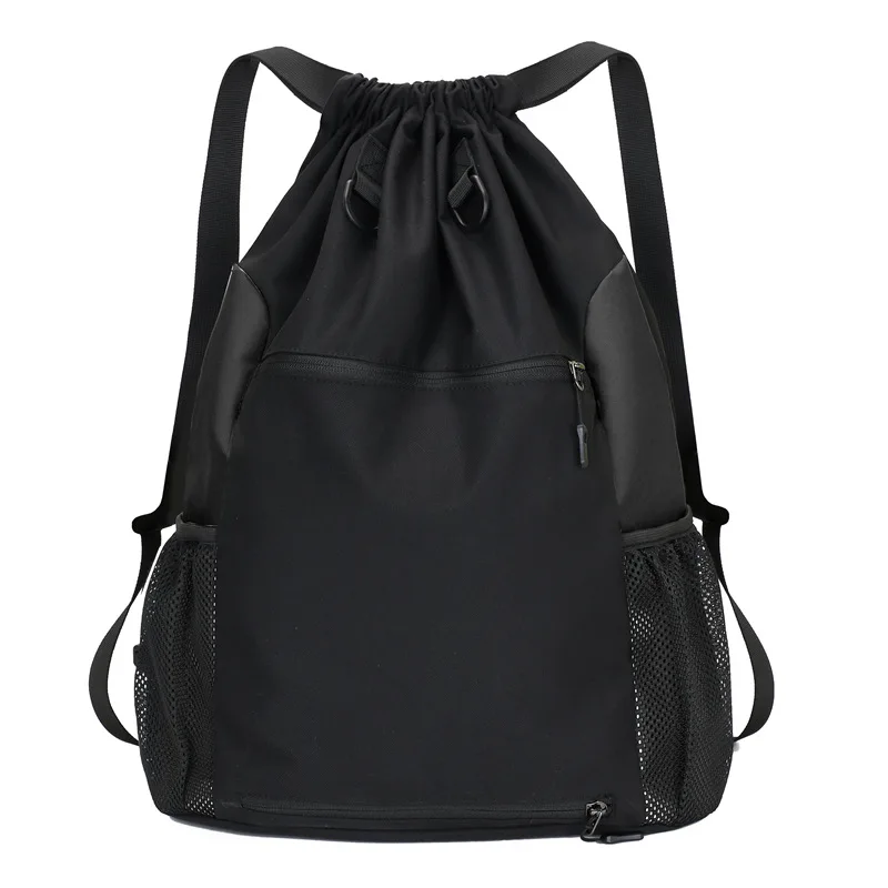 String Backpack Drawstring Bag Travelling Bag Multifunctional High Capacity Waterproof Outdoor Sports For Students Basketball