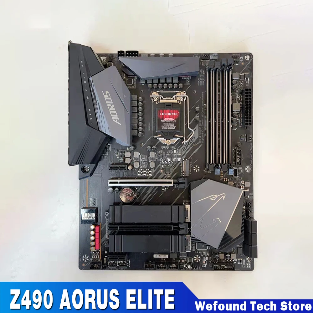 Per Gigabyte Z490 Lga 1200 Ddr4 Pci-E 4.0 128Gb Atx Scheda Madre Desktop Z490 Aorus Elite