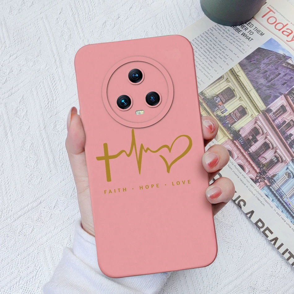Premium Phone Case with Enhanced Camera Protection - Soft Liquid Silicone Bumper Cover for Huawei Honor Magic Series