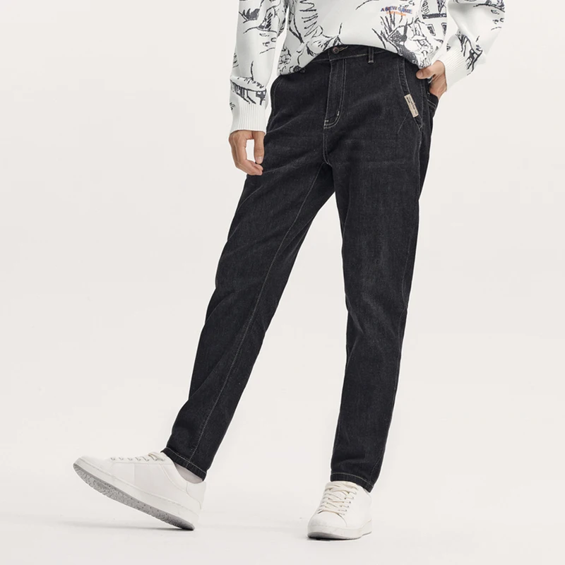 Semir Jeans Men Autumn Fashion Retro Skinny Long Pants Classic Versatile Commuter Trousers 5