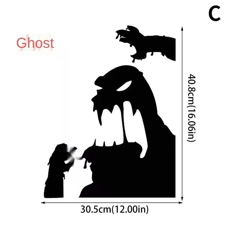 Toyvian 24 Unidades 1 Adesivo De Chão De Olhos Assustadores De Halloween  Papel De Parede Do Dia Das Bruxas Janela De Halloween Se Apega Decalques  Assustadores Pvc Delicado Meu Mundo : 