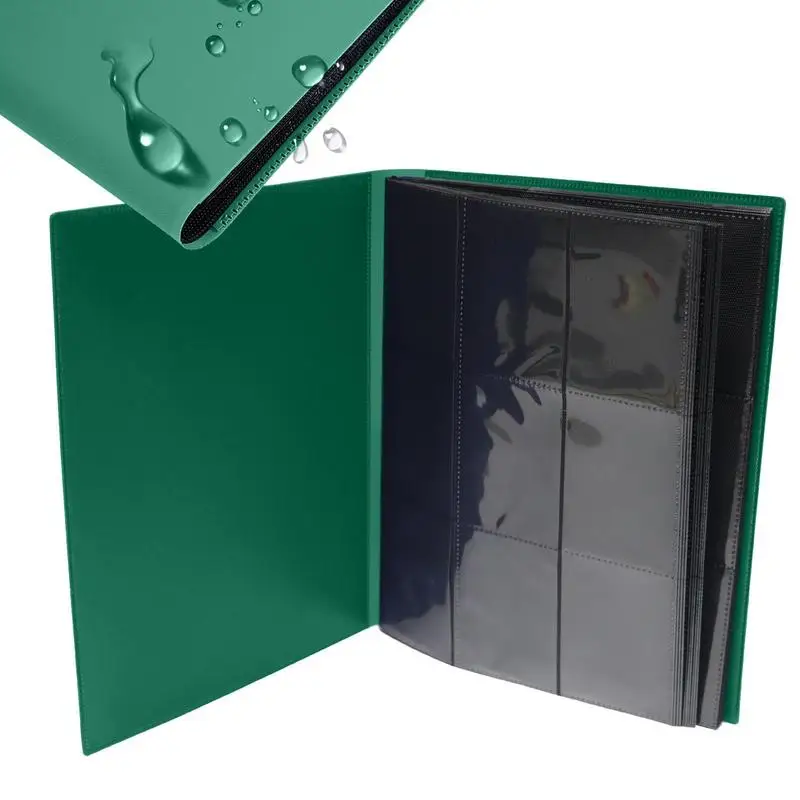 

Mini Binder 540 Card Slots Trading Album Display Holder Double Sided Pocket Album Yugioh Cards Protection Holder Playing Cards