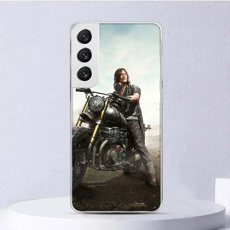 The Walking Dead Daryl Dixon Soft Case For Samsung Galaxy M12 M21 M30S M31 M32 M51 M52 Phone Cover Note 8 9 10 + 20 Ultra J4 J6