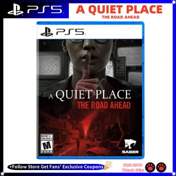 Sony Playstation 5 PS5 Nuovo CD di gioco Un posto silenzioso The Road Ahead Playstation5 Gioco di carte Giochi Ps5 Un posto silenzioso The Road Ahead