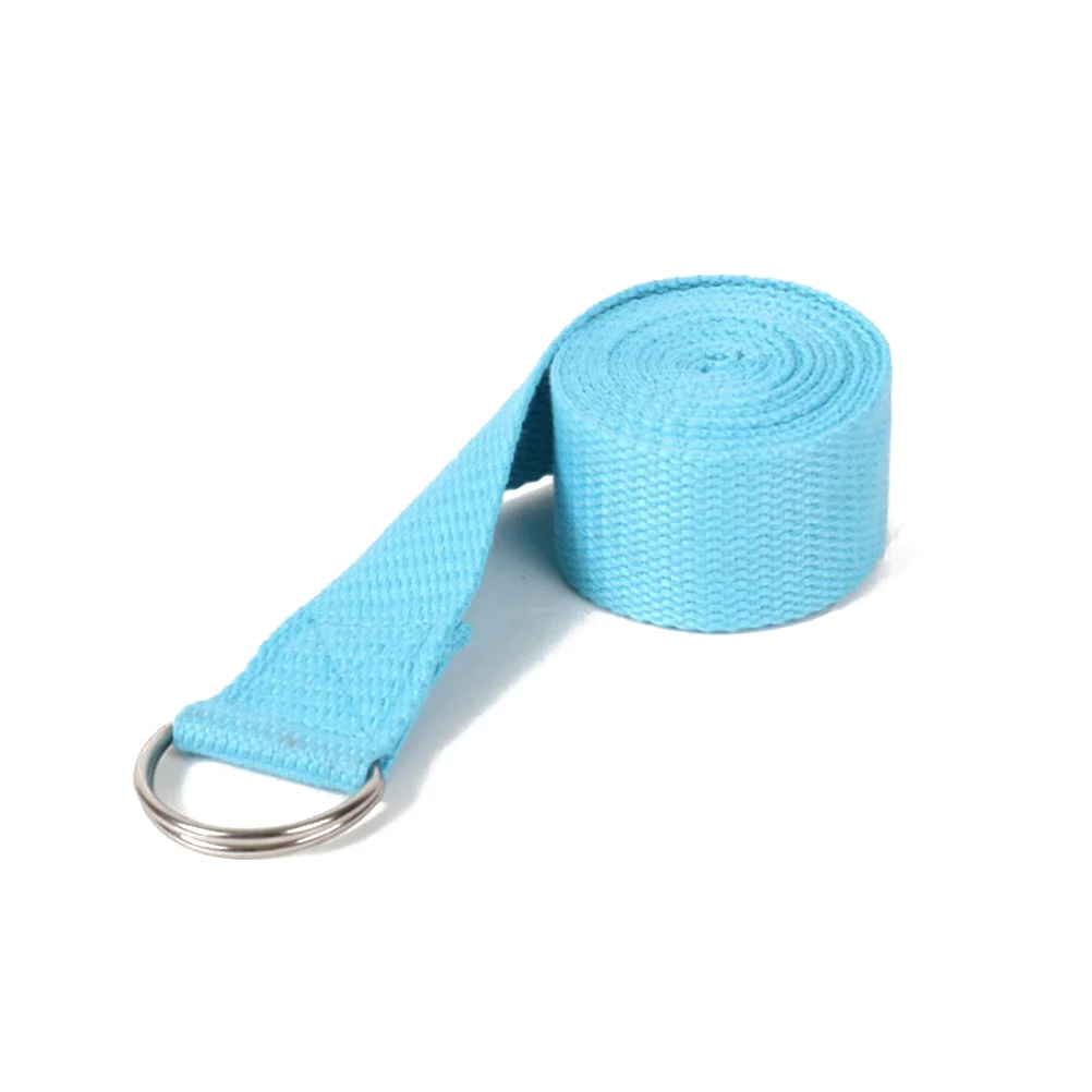 Adjustable Buckle Yoga Straps Stretchy Exercise Bands Fitness Equipment Pilates Accessories Durable Yoga Belts