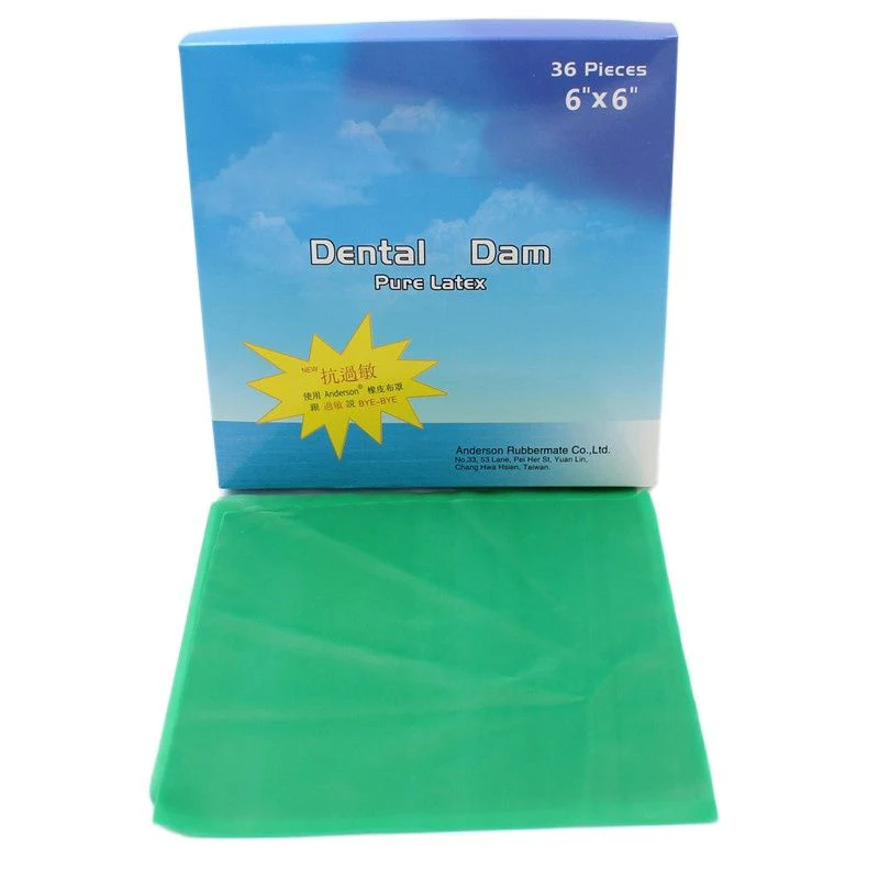1BoxDentalRubberDamNaturalLatexAntiallergyDentalRubberDam