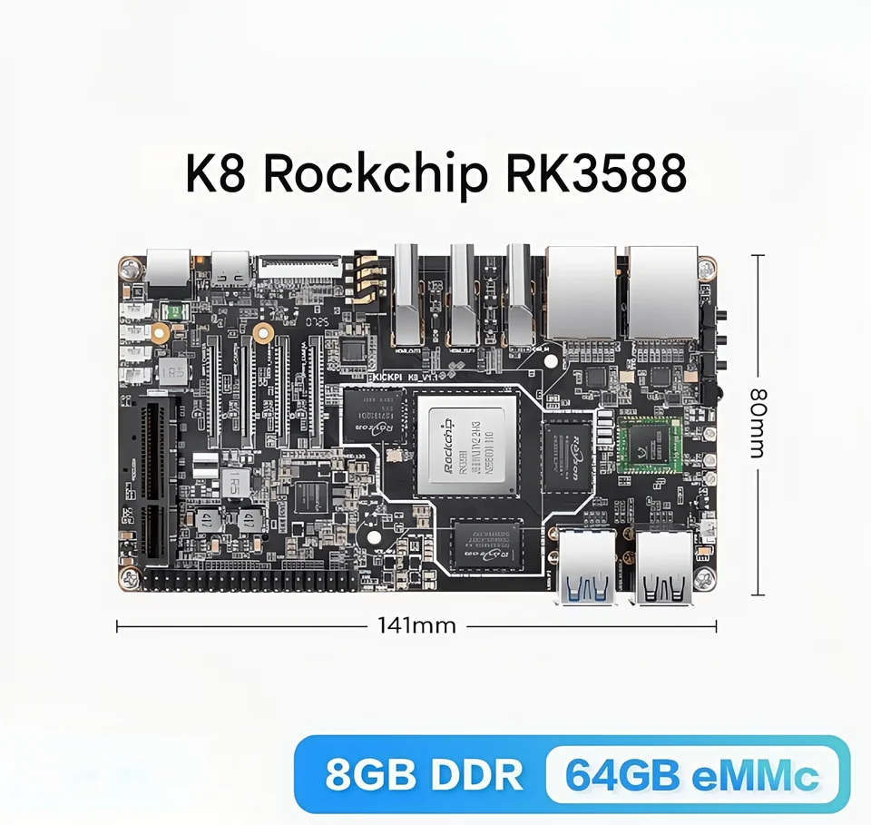 KICKPI K8 Rockchip RK3588 development board core board eight-core