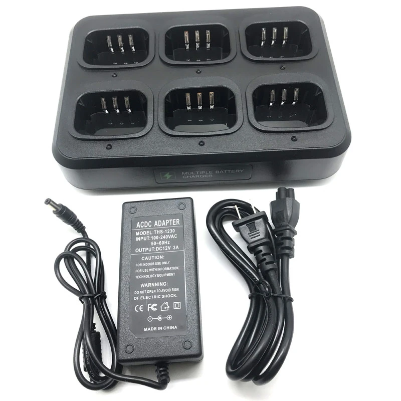 Baofeng UV-5R Portable Radio Multiple Six Way Rapid Battery Charger For BF-F8HP BF-F8+ UV5RA UV5RE DM5R Walkie Talkie BL-5 Charg baofeng battery eliminator case car charger for baofeng uv 5r uv5r uv5rb uv5re 2 way dual radio walkie talkie accessories