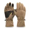 Men Women 2023 Winter Camouflage Fleece Thickened Ski Gloves Warm Non-slip Windproof And Waterproof Touch Screen Hiking Glove 2