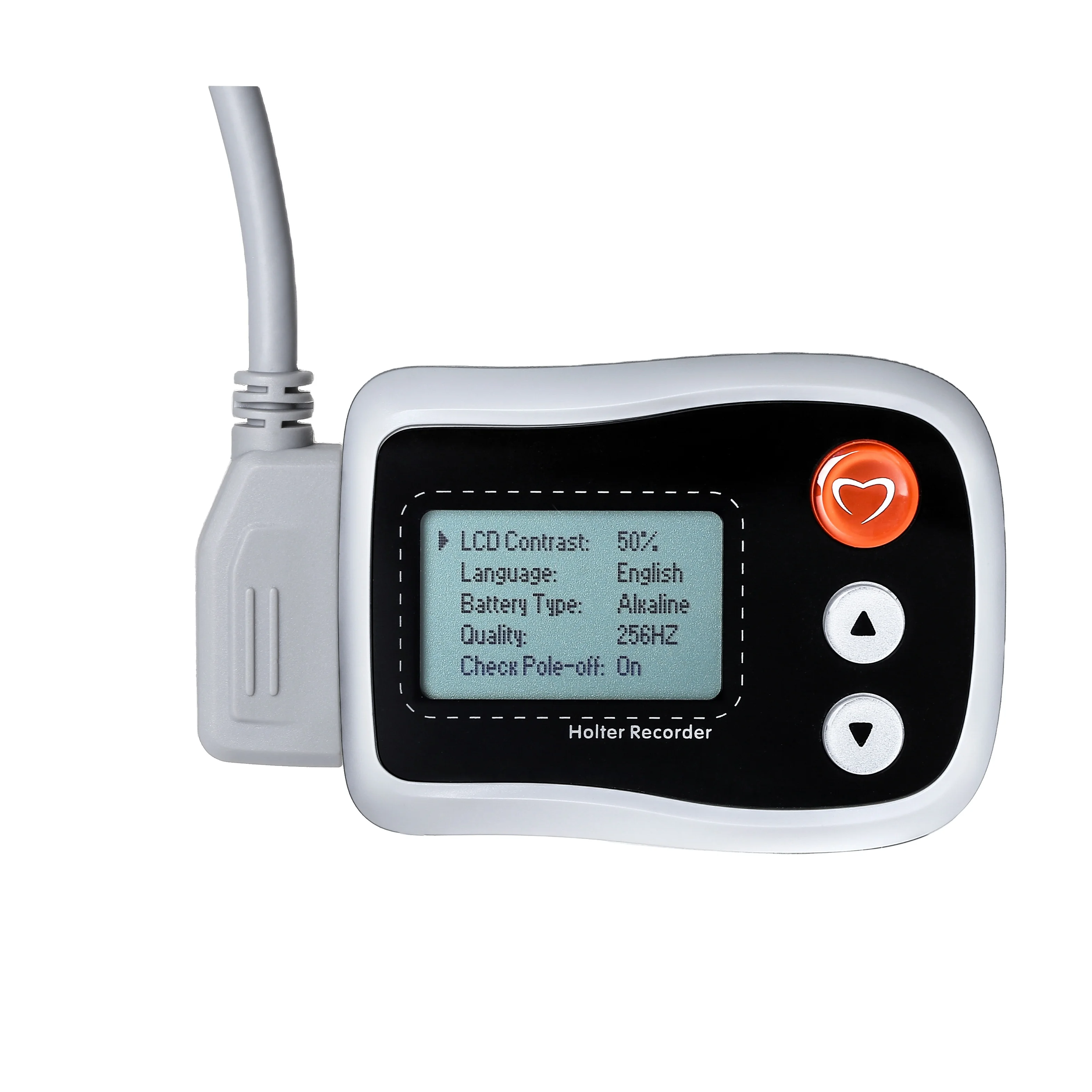 

High quality 24h holter recorder with software