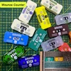 1pc/3pcs/5pcs Wounos Counter 41*20*9mm Tabletop Game Board Game Wound Tracker 00-99 Life Tracker Military Scene Random Color 2