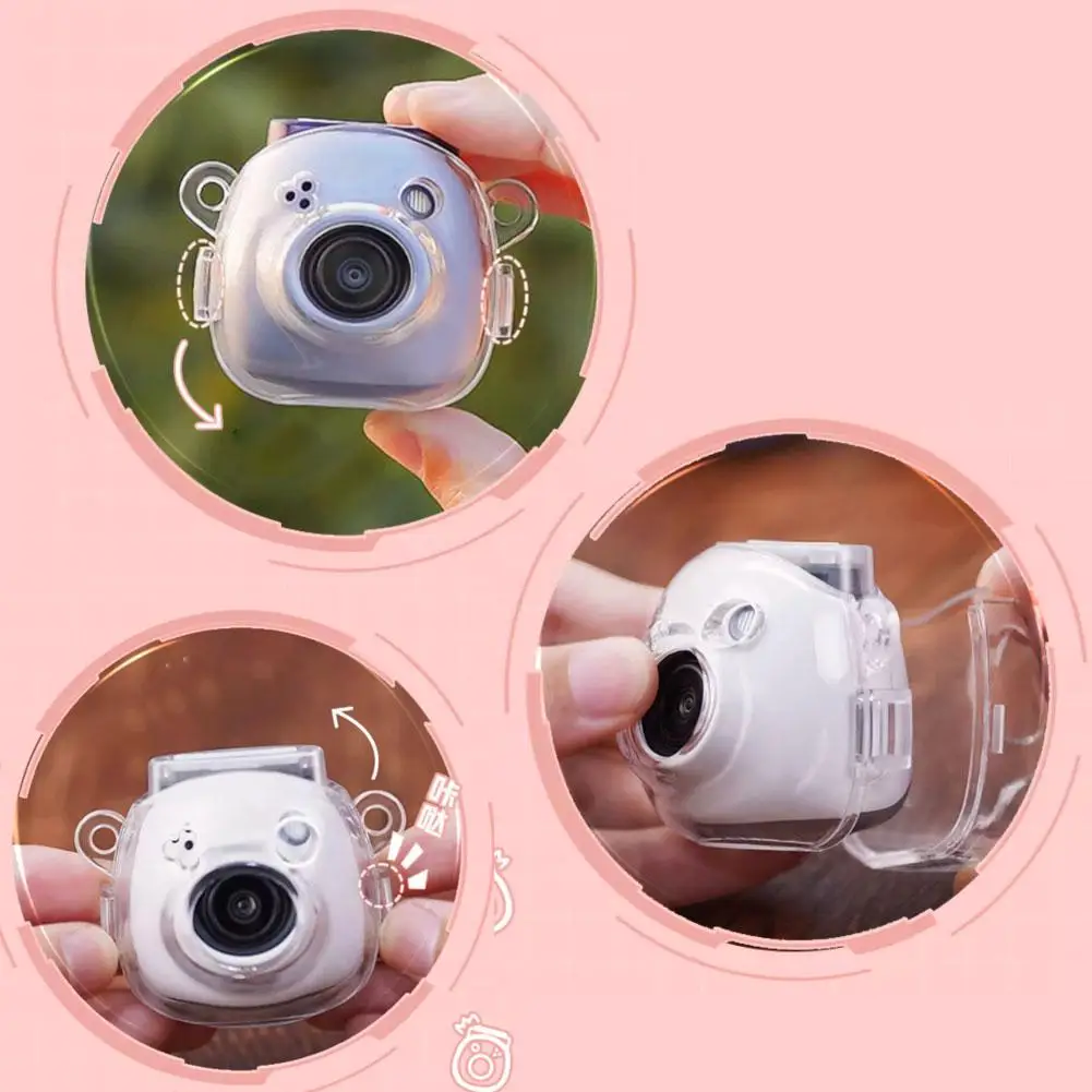 Protettivo Trasparente Per Fujifilm Instax Pal Crystal Pc Anti-Graffio Anti-Caduta Per Pal S2P4