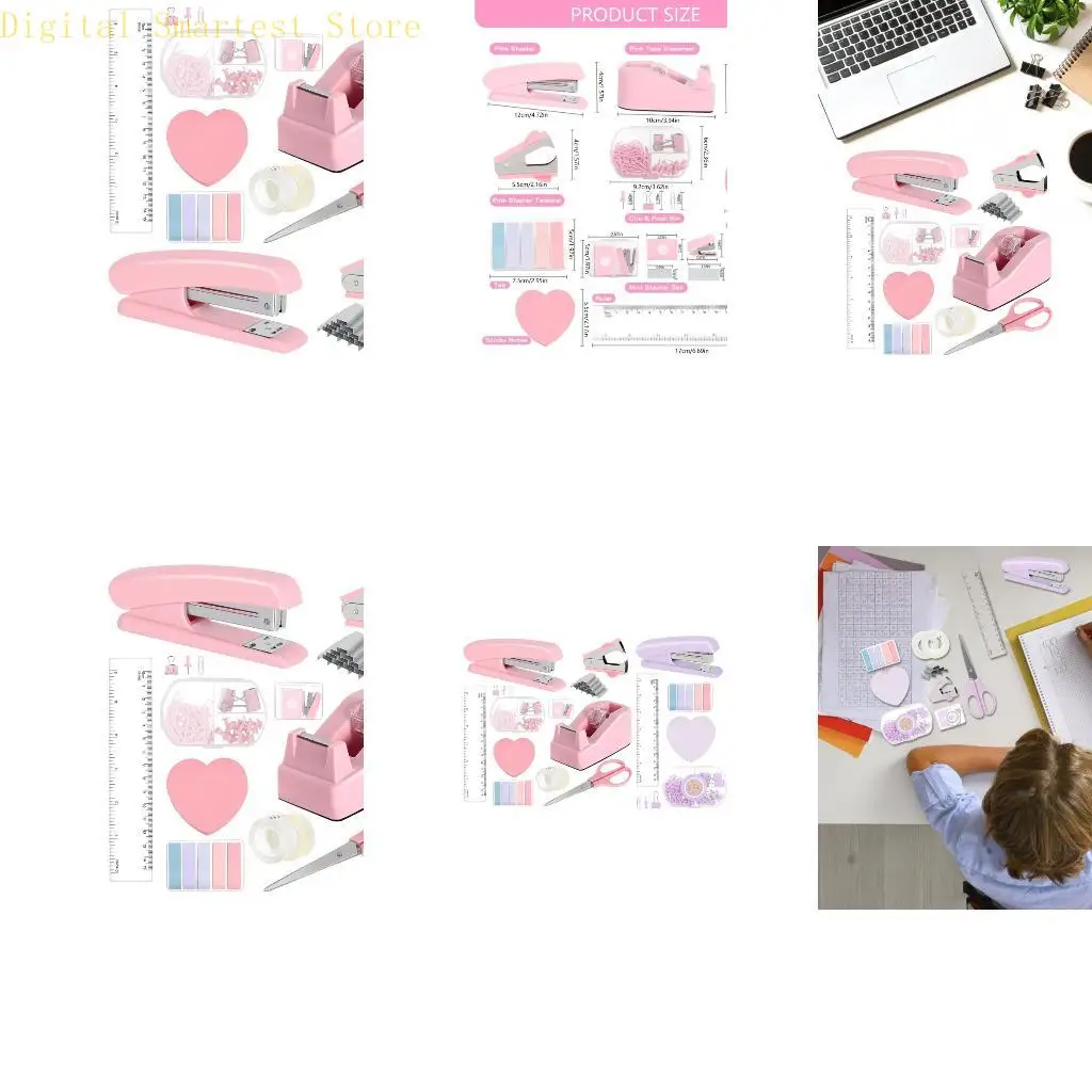 85AA Office Supplies Desk Organization 스티커 메모 스테이..