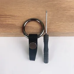 Luxury Leather Car Key Case Cover Protector (Gun keyring)