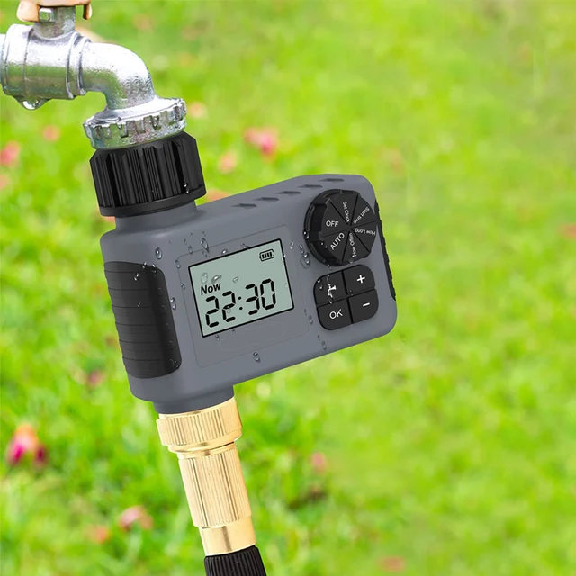 Smart Irrigation Timer Waterproof Automatic Timed Irrigation Controller Intelligent Sprinkler Timer for Outdoor Garden Lawn 6
