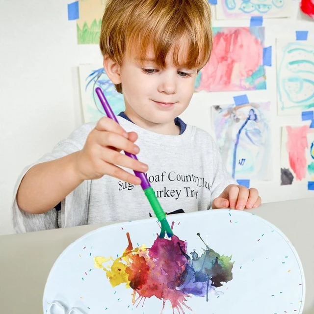 Polymères de peinture en silicone pour enfants, tampon d'artisanat d'art,  planches à dessin portables