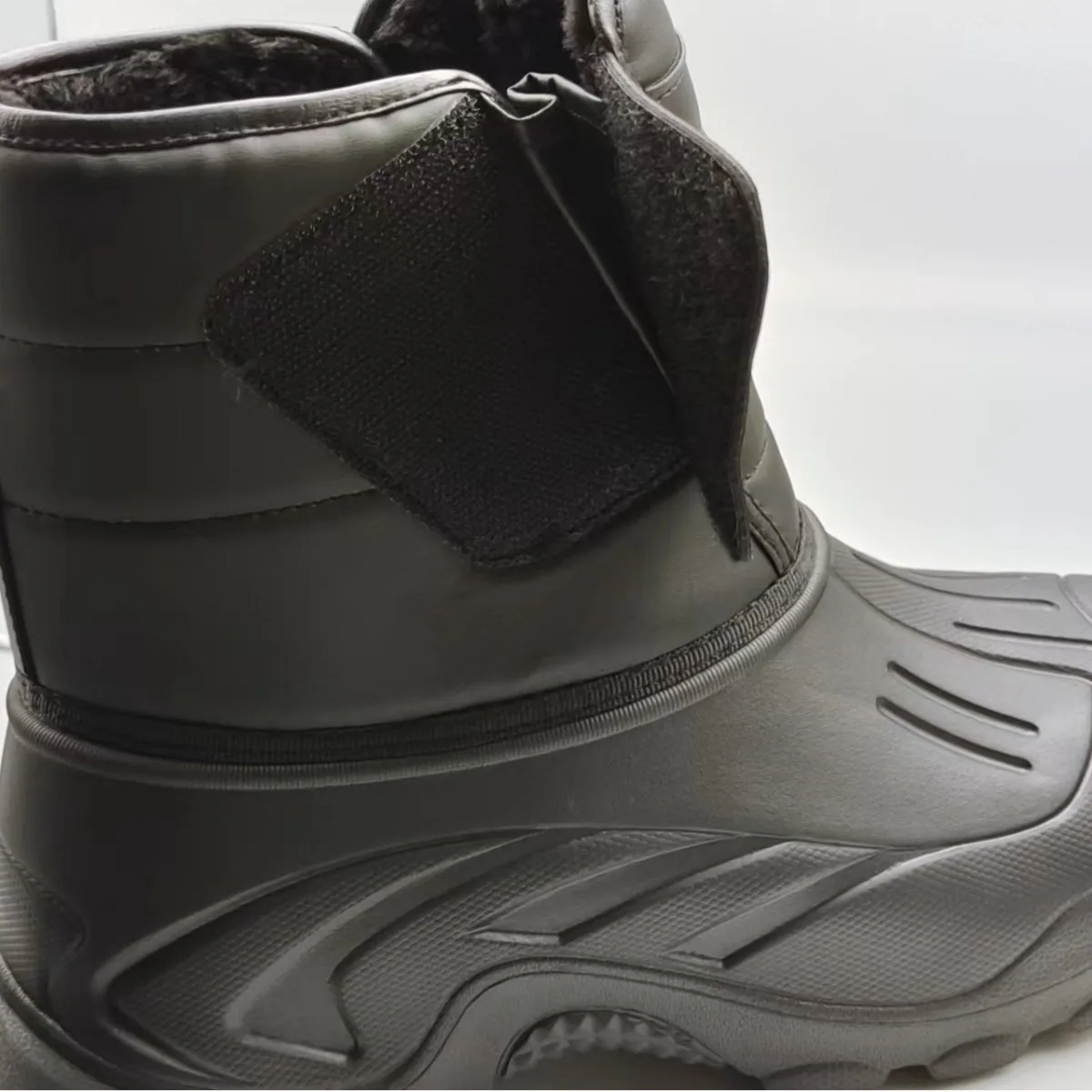 36-46 Waterproof Fishing Snow Boots Men Women Winter Thick Plush Warm Cotton Shoes Lightweight Anti slip Outdoor Wading Boots