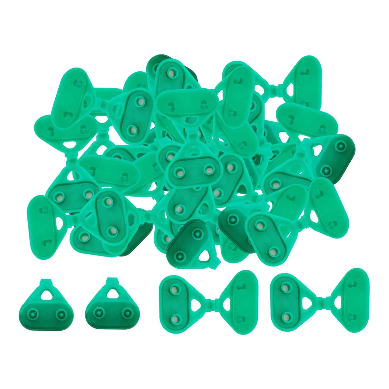 30 Pieces Shade Cloth Clips Buckle Tent Clips Windproof Reusable Fence