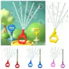 Easy Use 40 Hole Bubble Stick Lip Soap Blowing Children's Bubble Wand Bubble Tool Handheld Big Bubble Wands Outdoor Activity 2