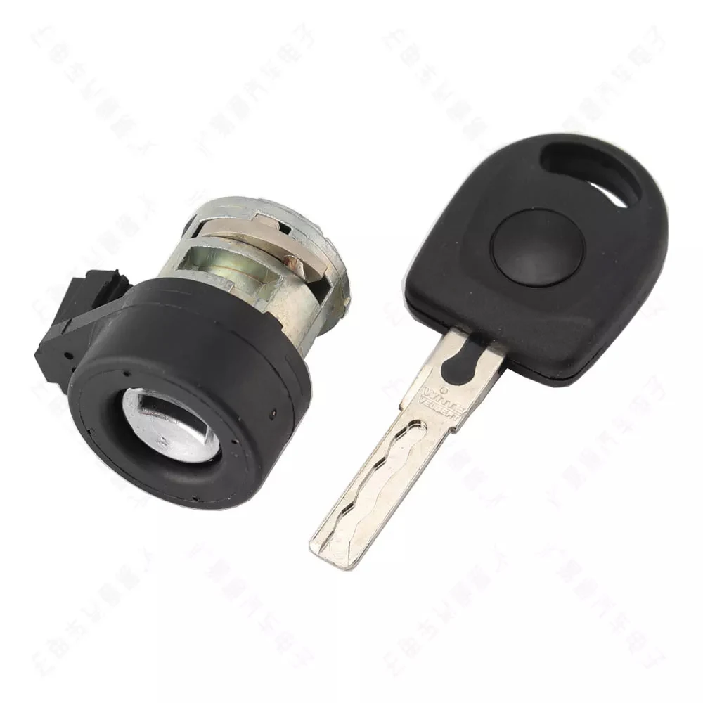 

JMCKJ Car Ignition Switch Lock Barrel Cylinder For VW Passat B5 Bora Polo for Magotan Set Replacement Ignition Lock Cylinder
