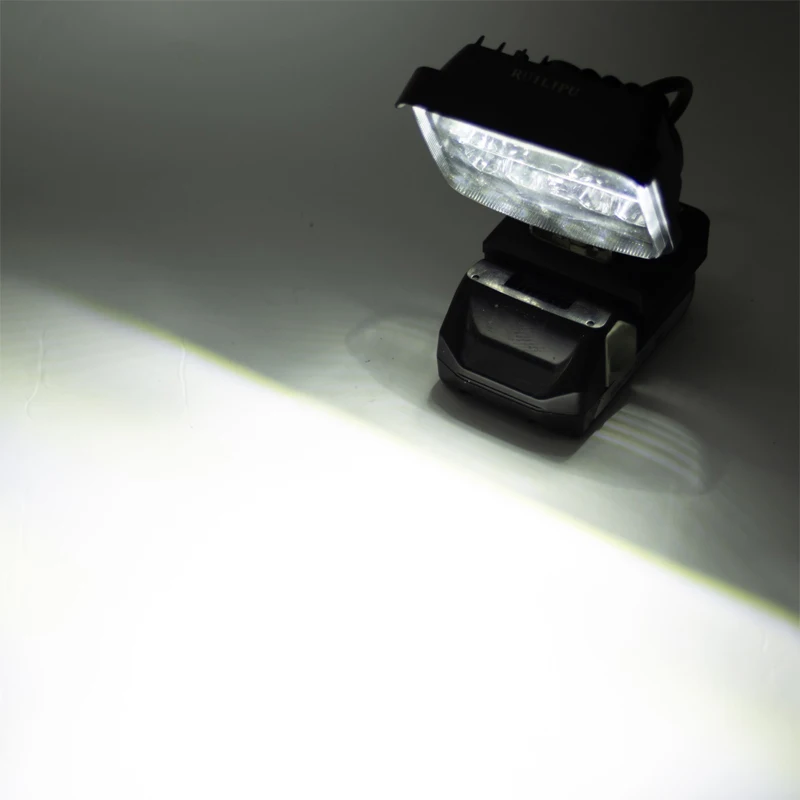 Portable 12W LED Work Light for Hitachi 18V Li-ion Battery with