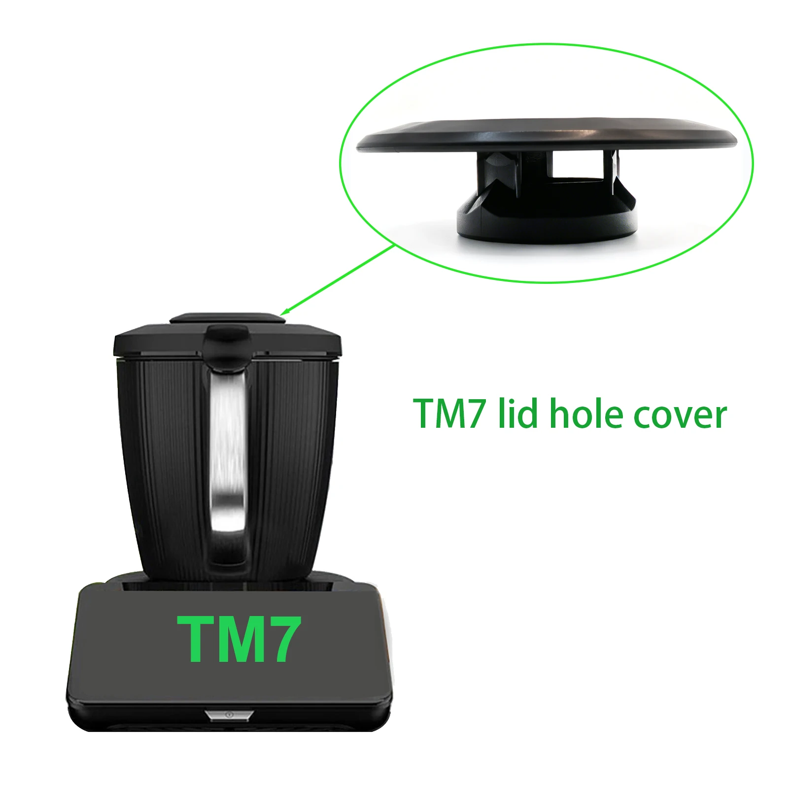 써머믹스 TM7 믹스볼 공급구 작은 커버용 뚜껑