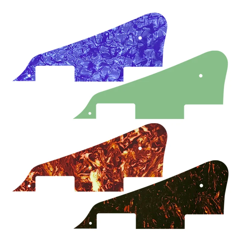 Xin Yue Parti Di Chitarra Personalizzate-Per Les Paul Guitar Pickguard Scratch Plate Multicolor Flame Pattern