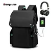 Backpack Men USB Charging Waterproof Laptop Women Casual Oxford Male Business Bag Computer Notebook Backpacks 15.6 Inch 2024 New 5