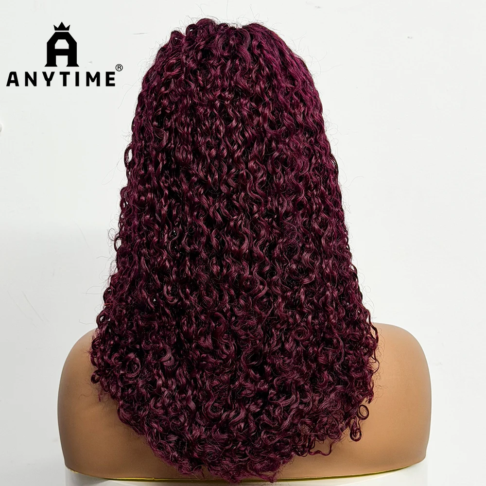 Jerry Pixie Curly 250% Density Real Human Hair Pixie Curl Wigs 5x5 Transparent Lace Closure Front Human Hair Wig for Black Women