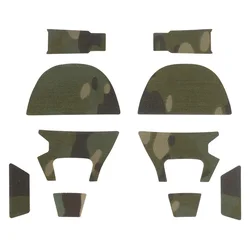 Camo Tactical Headset Sticker - Camouflage Earmuff Protection for Hunting, Shooting, and Airsoft (Multi - Camo Tropic)