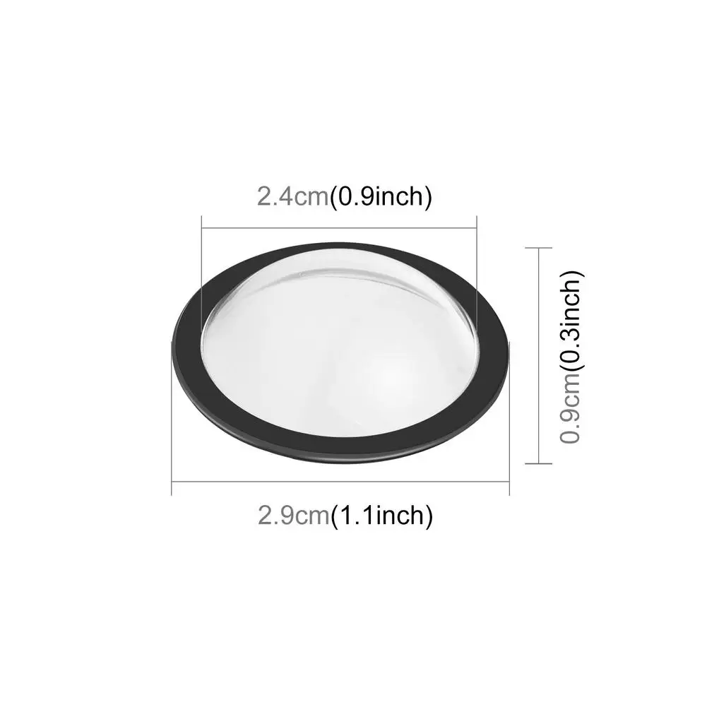 Action camera Lens Protective Lens for Ricoh Theta SC2/S/V Waterproof, anti-oil anti-dust anti-collision Lens Guard for PULUZ