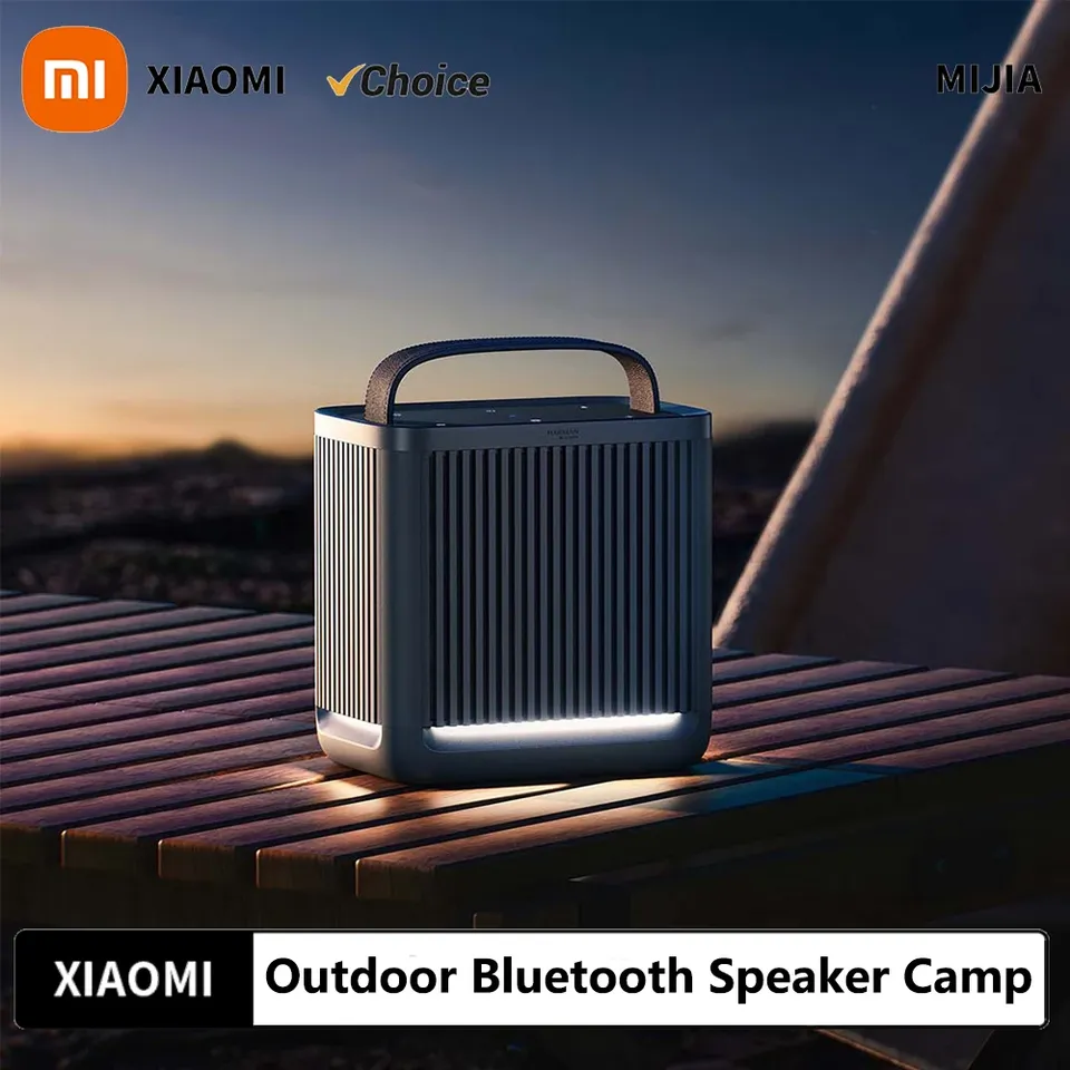 Newest Xiaomi Outdoor Bluetooth Speaker Camp 40W HARMAN AudioEFX IP66 Outdoor Camping Portable Sound 14 Hours Long Battery Life