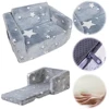 Comfy Toddler Chair Folding Out Glow in The Dark Extra Soft Open Couch Star Glow in The Dark Toddler Couch for Playroom Bedroom 1