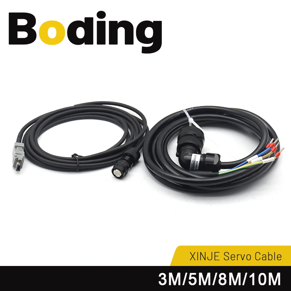 

Boding Servo Motor Power Cable CM-L15B-03 CM-L15B-05 Encoder Cable CP-SC-M-03 CP-SC-M-05 For XINJE MS5G