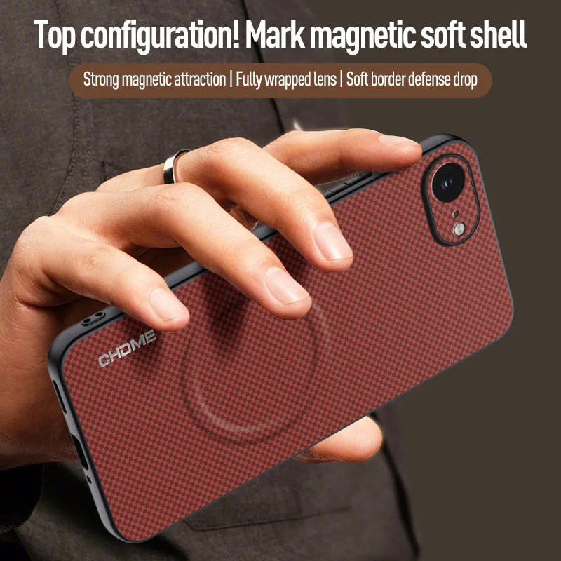 Luxury Car Magnetic Holder Shockproof Protective Silicone Phone Case