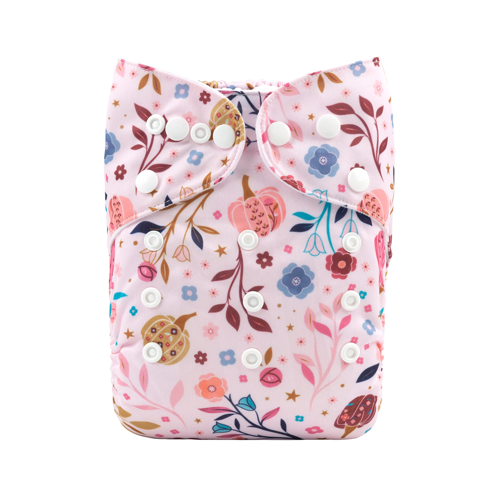Eco-Friendly Reusable Baby Cloth Diaper with Microfiber Insert